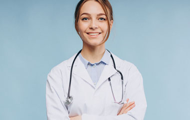 imagen de una doctora