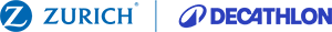 logotipo de Zurich y Decathlon